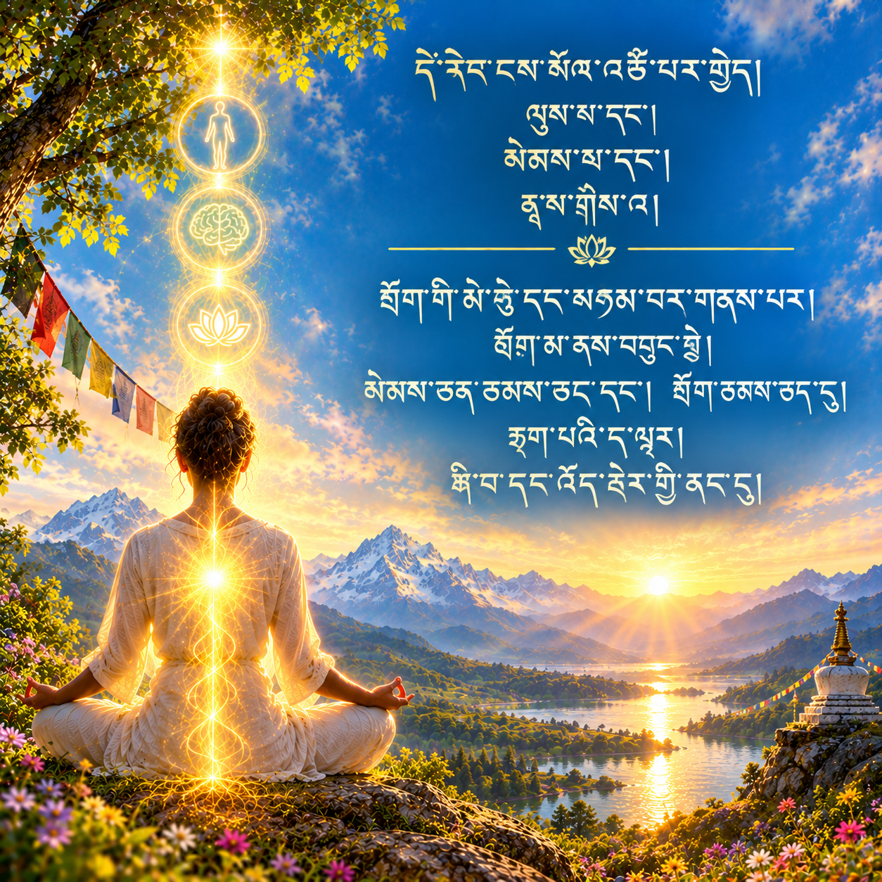 དེ་རིང་ངས་སོས་འཚོ་བར་བྱེད། (This Day I Shall Bring Healing) Tibetan