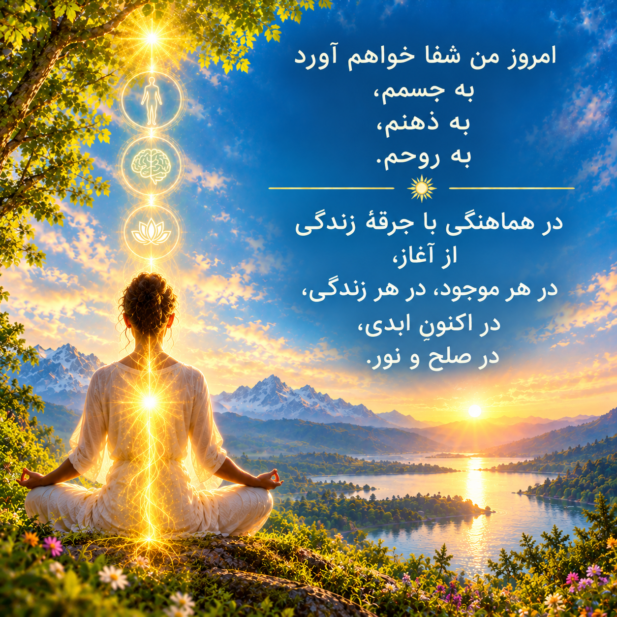 امروز من شفا خواهم آورد (THIS DAY I SHALL BRING HEALING) Farsi