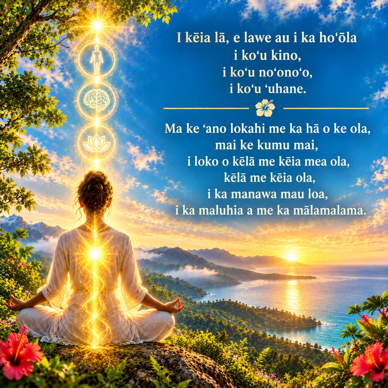 I kēia lā, e lawe au i ka ho'ōla (This Day I Shall Bring Healing) Hawaiian