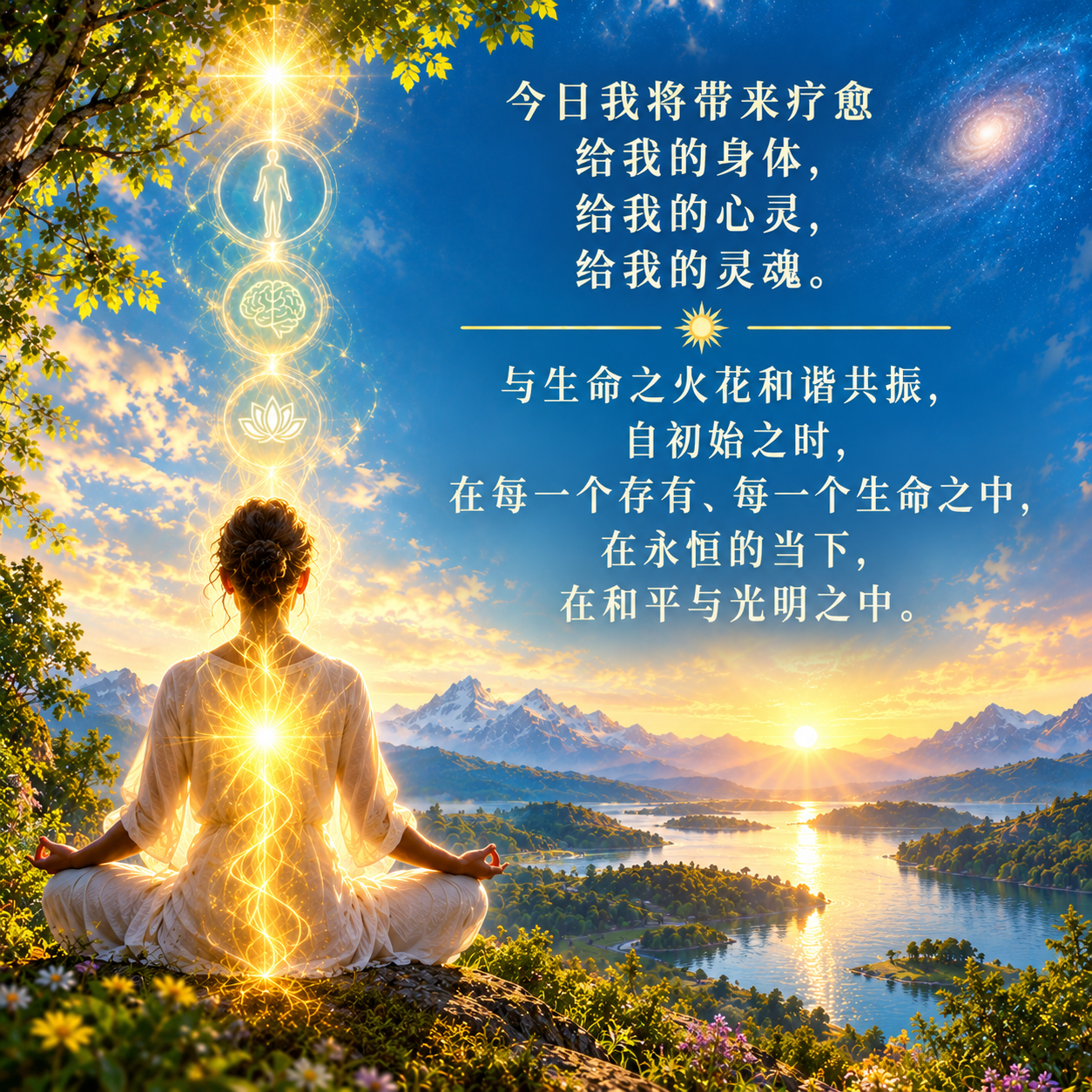 今日我将带来疗愈 (THIS DAY I SHALL BRING HEALING) Mandarin