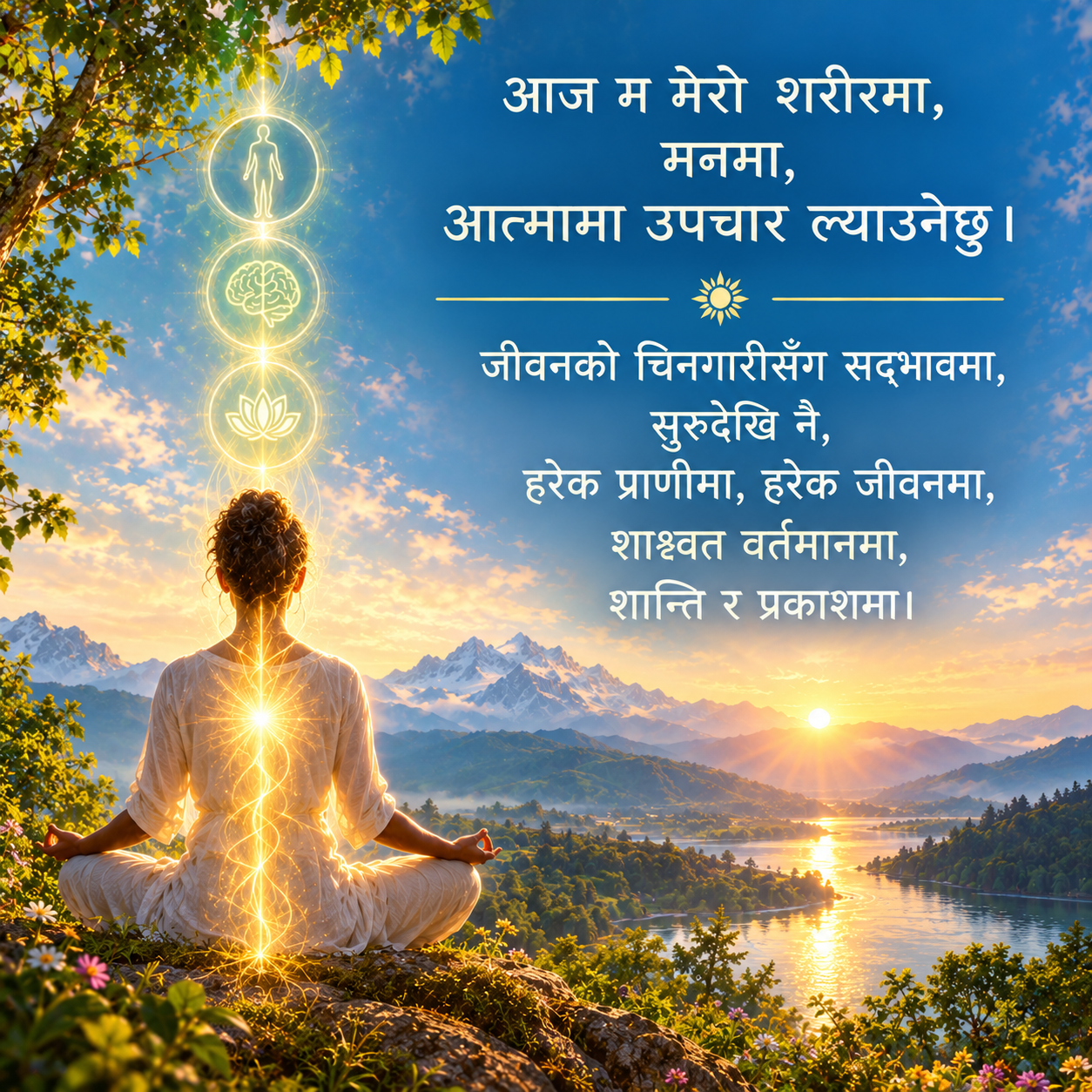 आज म मेरो शरीरमा (This Day I Shall Bring Healing) Nepalese