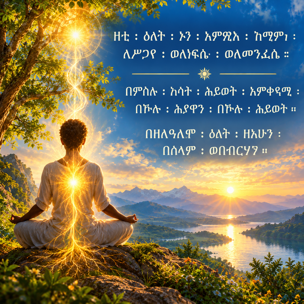 ዛቲ ፡ ዕለት ፡ አነ ፡ አምጽእ ፡ ሕማምነ ፡(This Day I Shall Bring Healing) Geez
